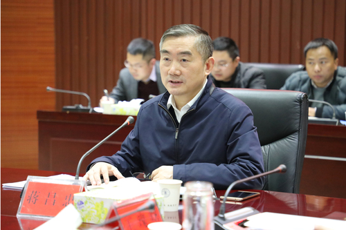 省教育厅党组书记、厅长、省委教育工委书记蒋昌忠主持会议 William威廉官网